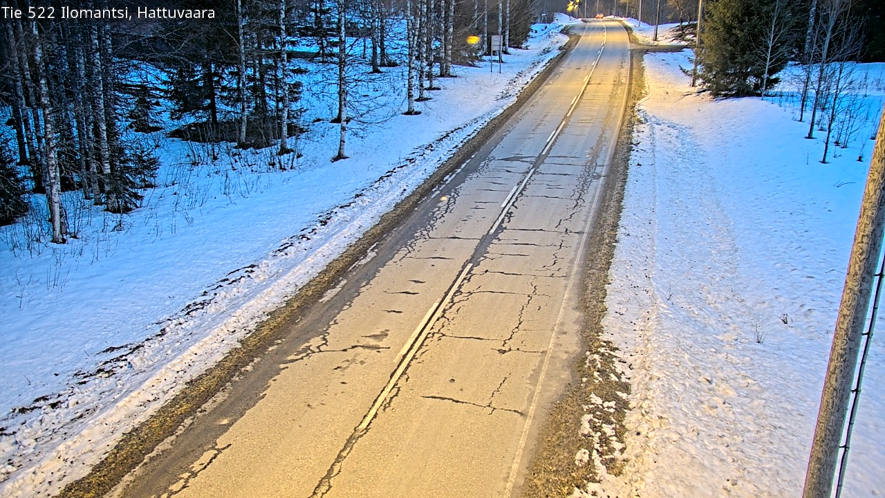 Kelikamerat Kuva Tie 522 Ilomantsi, Hattuvaara, Ilomantsi, Pohjois-Karjala