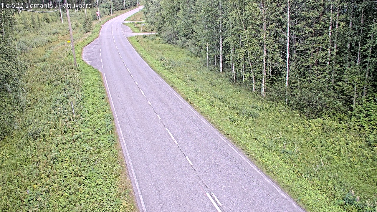 Weather Camera Image Vag 522 Ilomants, Hattuvaara, Ilomantsi, Pohjois-Karjala