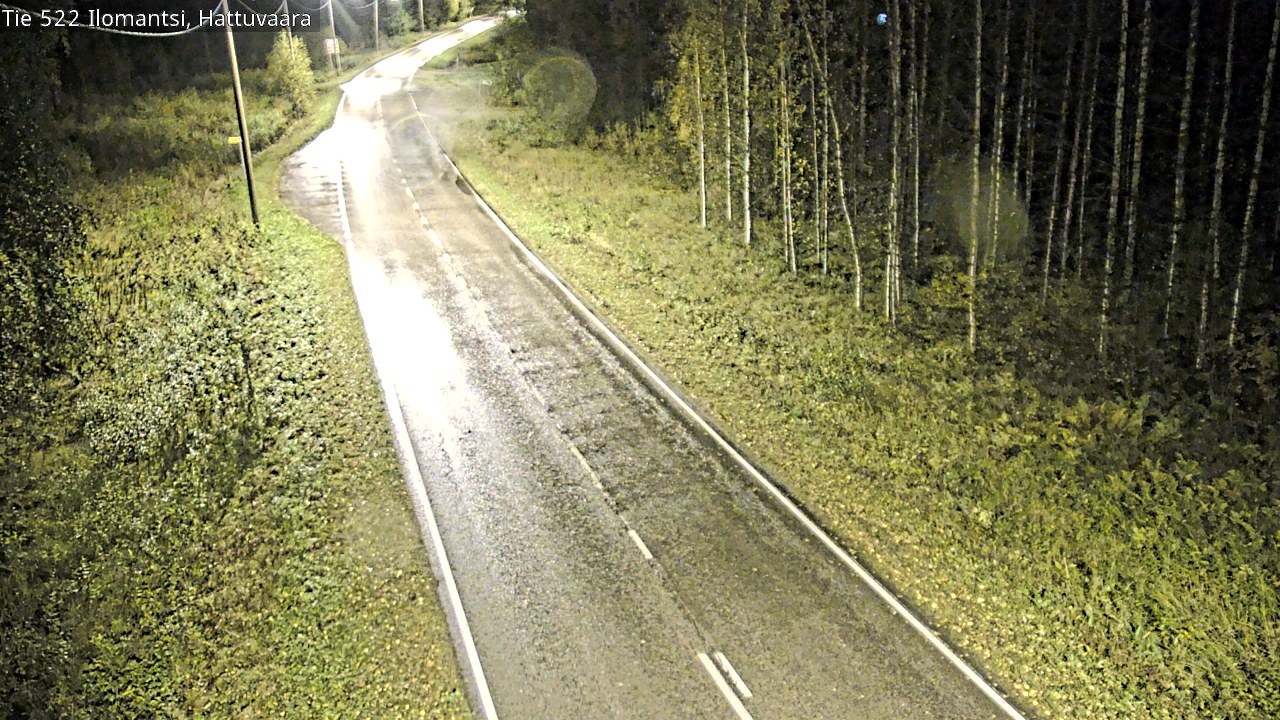 Weather Camera Image Road 522 Ilomantsi, Hattuvaara, Ilomantsi, Pohjois-Karjala