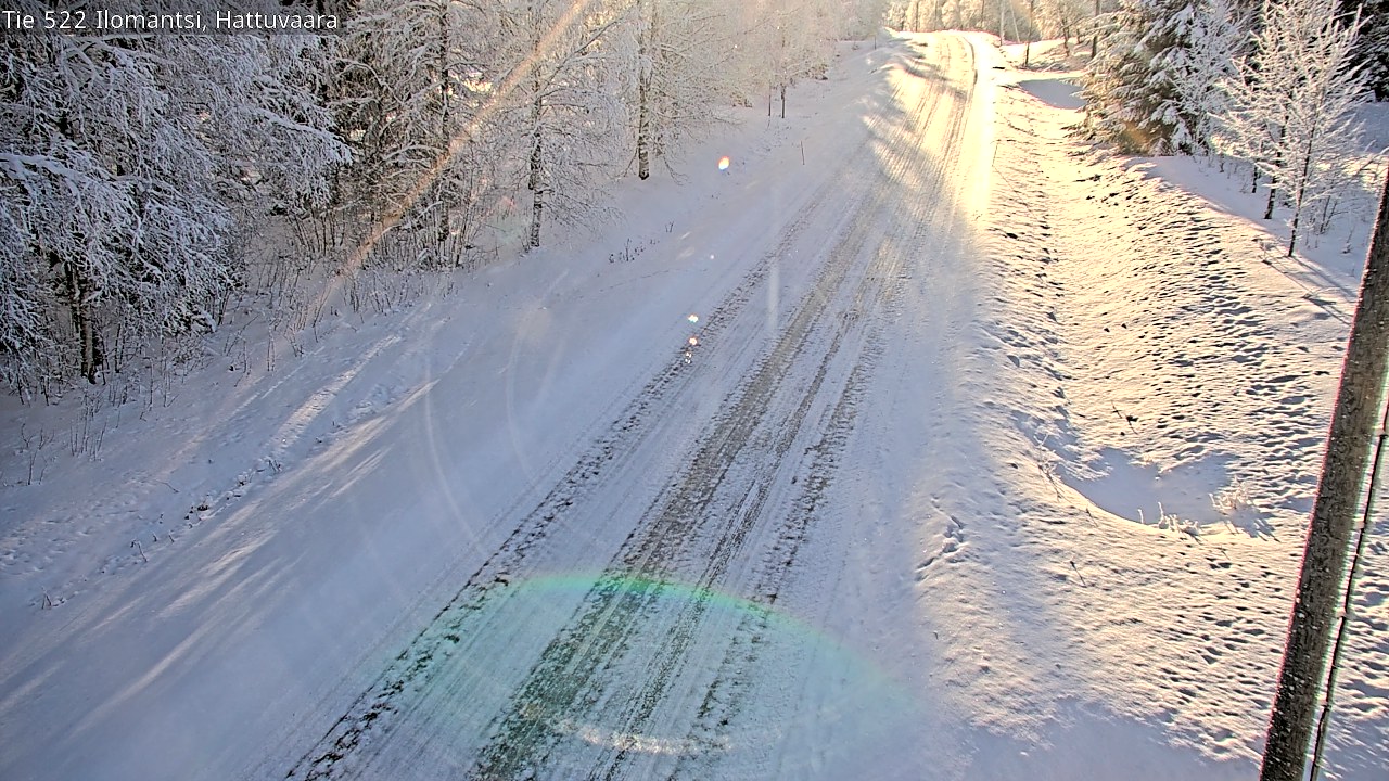 Kelikamerat Kuva Tie 522 Ilomantsi, Hattuvaara, Ilomantsi, Pohjois-Karjala