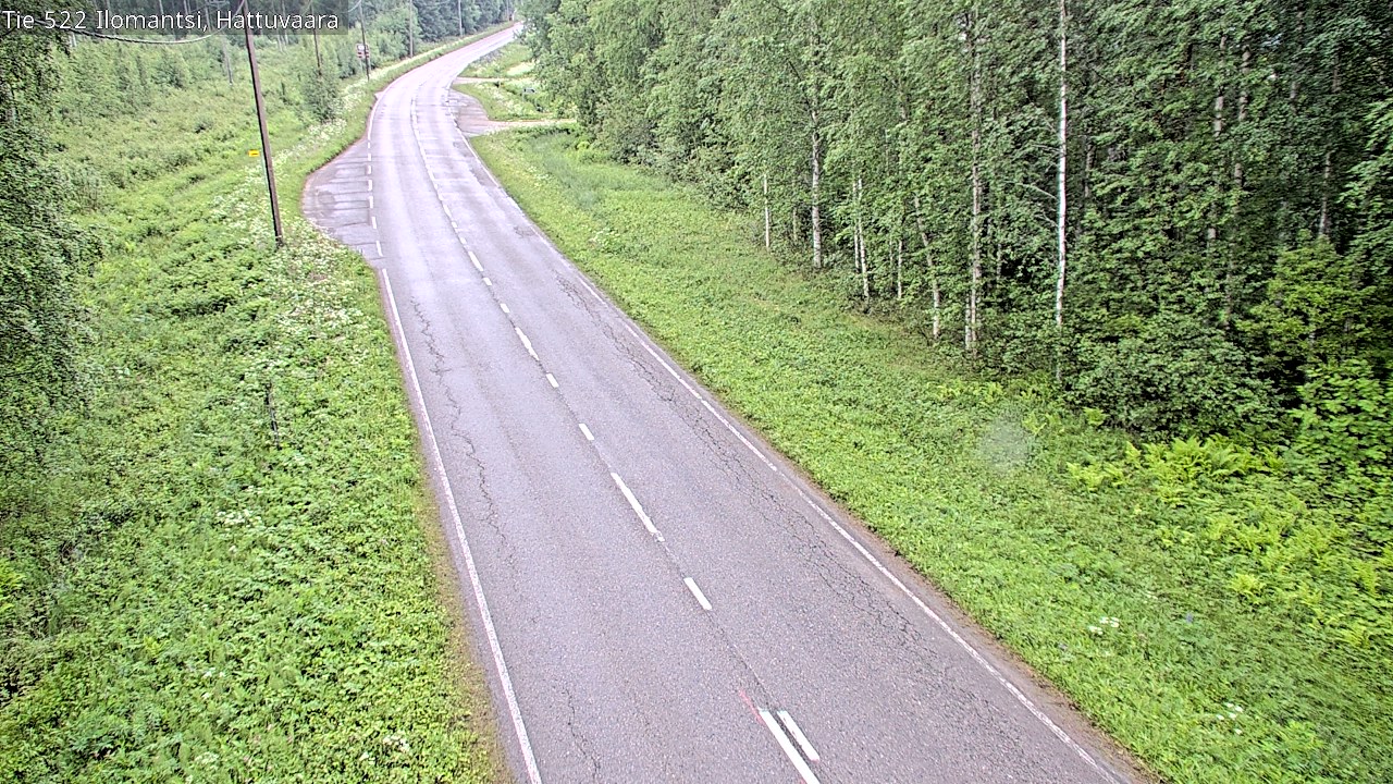 Kelikamerat Kuva Tie 522 Ilomantsi, Hattuvaara, Ilomantsi, Pohjois-Karjala