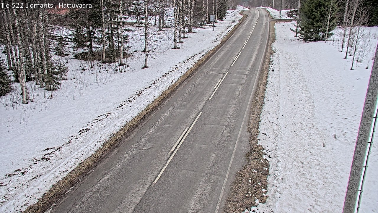 Weather Camera Image Vag 522 Ilomants, Hattuvaara, Ilomantsi, Pohjois-Karjala