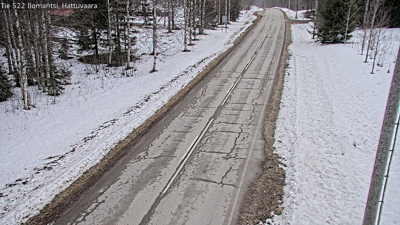 Weather Camera Image Vag 522 Ilomants, Hattuvaara, Ilomantsi, Pohjois-Karjala