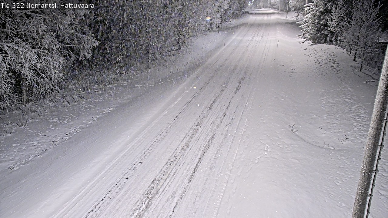 Kelikamerat Kuva Tie 522 Ilomantsi, Hattuvaara, Ilomantsi, Pohjois-Karjala