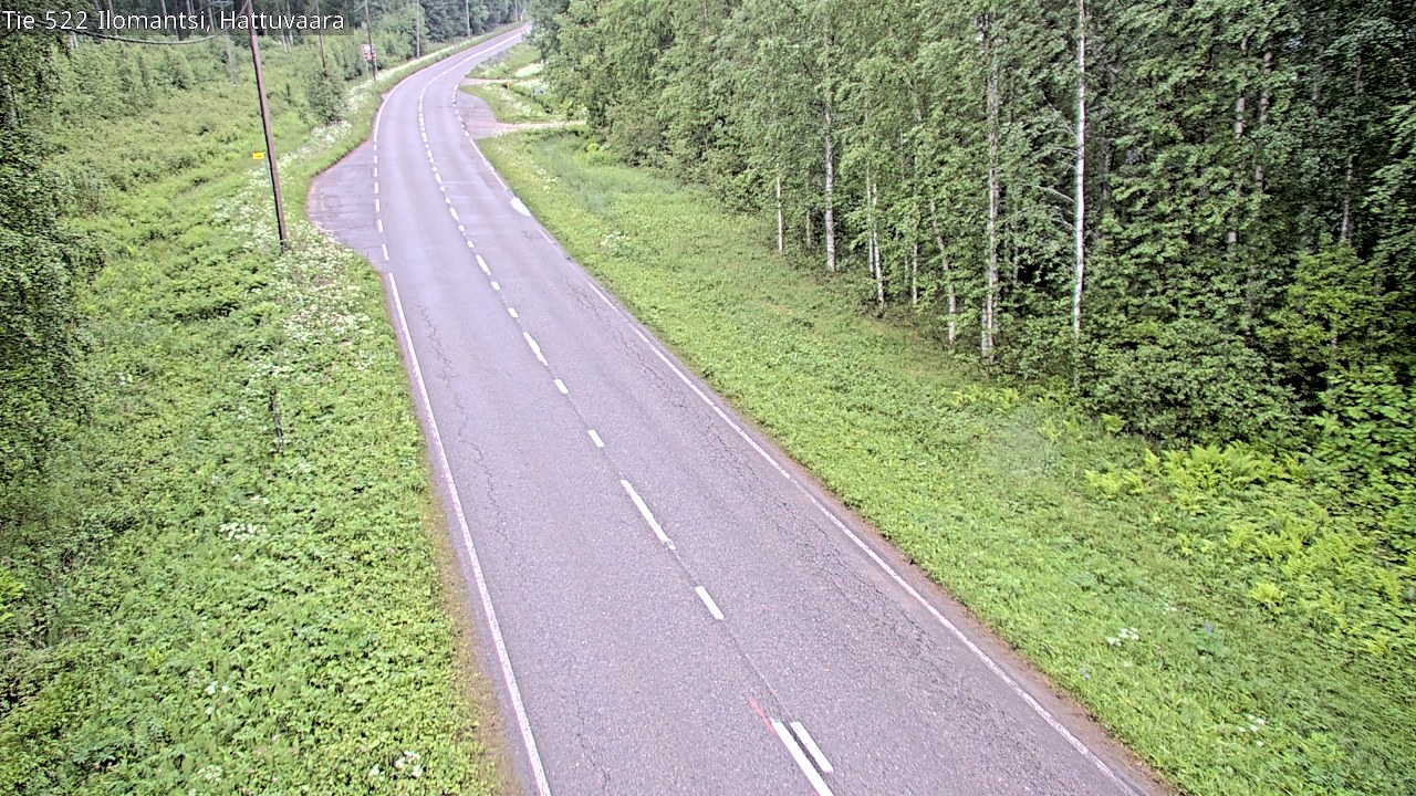 Kelikamerat Kuva Tie 522 Ilomantsi, Hattuvaara, Ilomantsi, Pohjois-Karjala