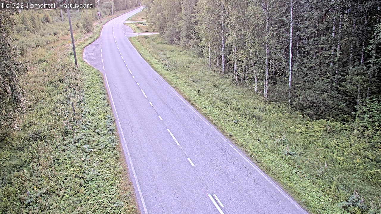 Weather Camera Image Vag 522 Ilomants, Hattuvaara, Ilomantsi, Pohjois-Karjala