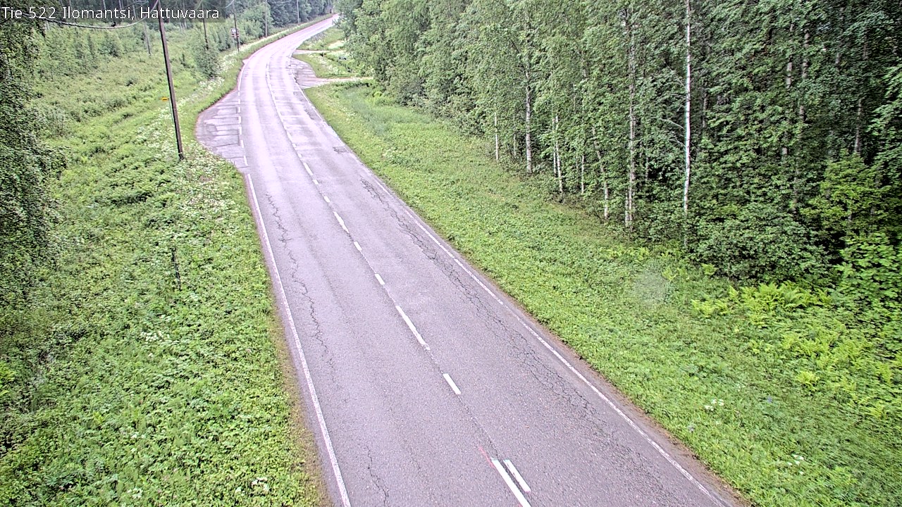 Kelikamerat Kuva Tie 522 Ilomantsi, Hattuvaara, Ilomantsi, Pohjois-Karjala