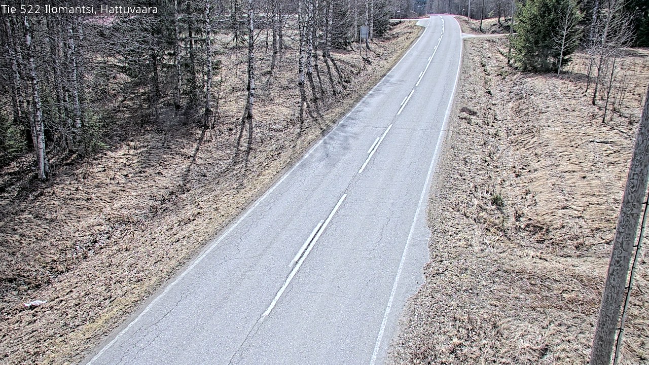 Weather Camera Image Vag 522 Ilomants, Hattuvaara, Ilomantsi, Pohjois-Karjala
