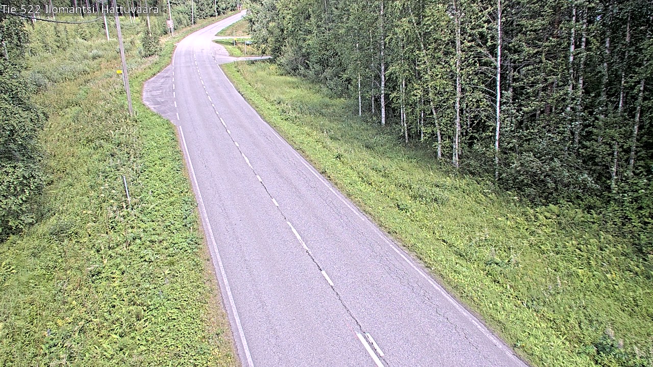 Weather Camera Image Vag 522 Ilomants, Hattuvaara, Ilomantsi, Pohjois-Karjala