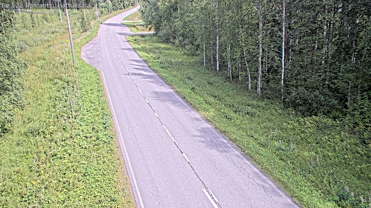 Weather Camera Image Vag 522 Ilomants, Hattuvaara, Ilomantsi, Pohjois-Karjala