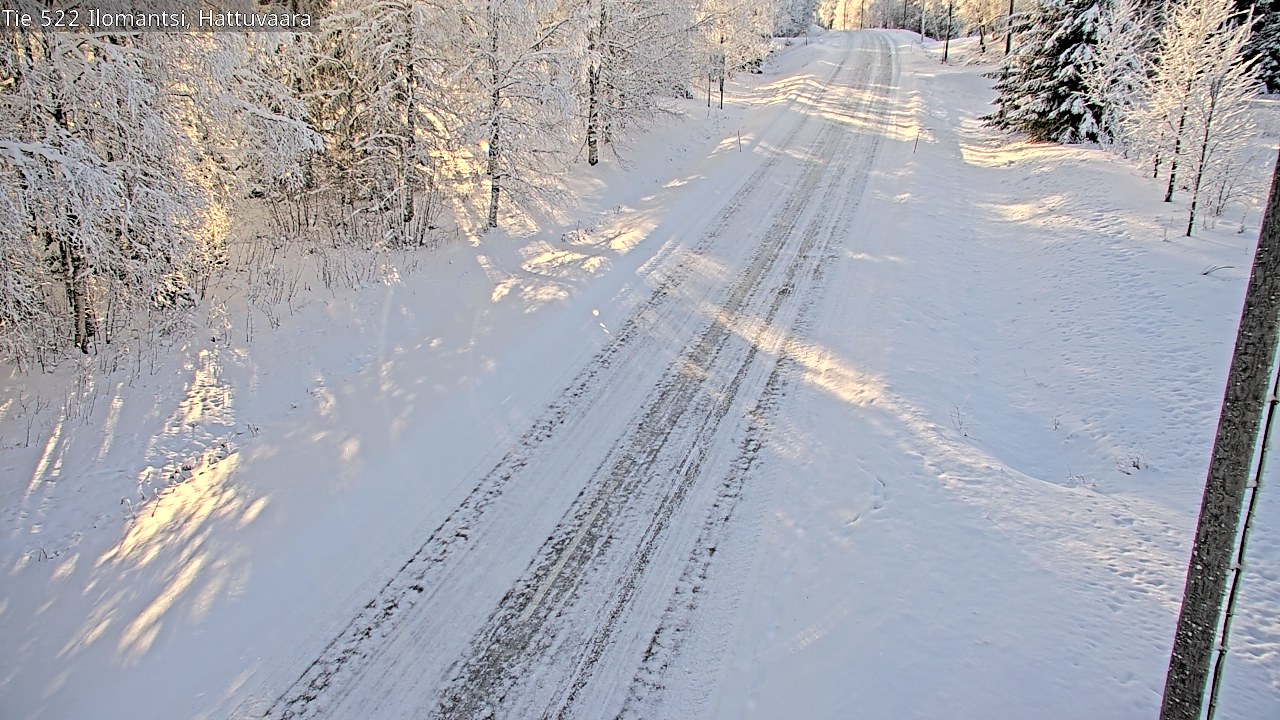Weather Camera Image Road 522 Ilomantsi, Hattuvaara, Ilomantsi, Pohjois-Karjala