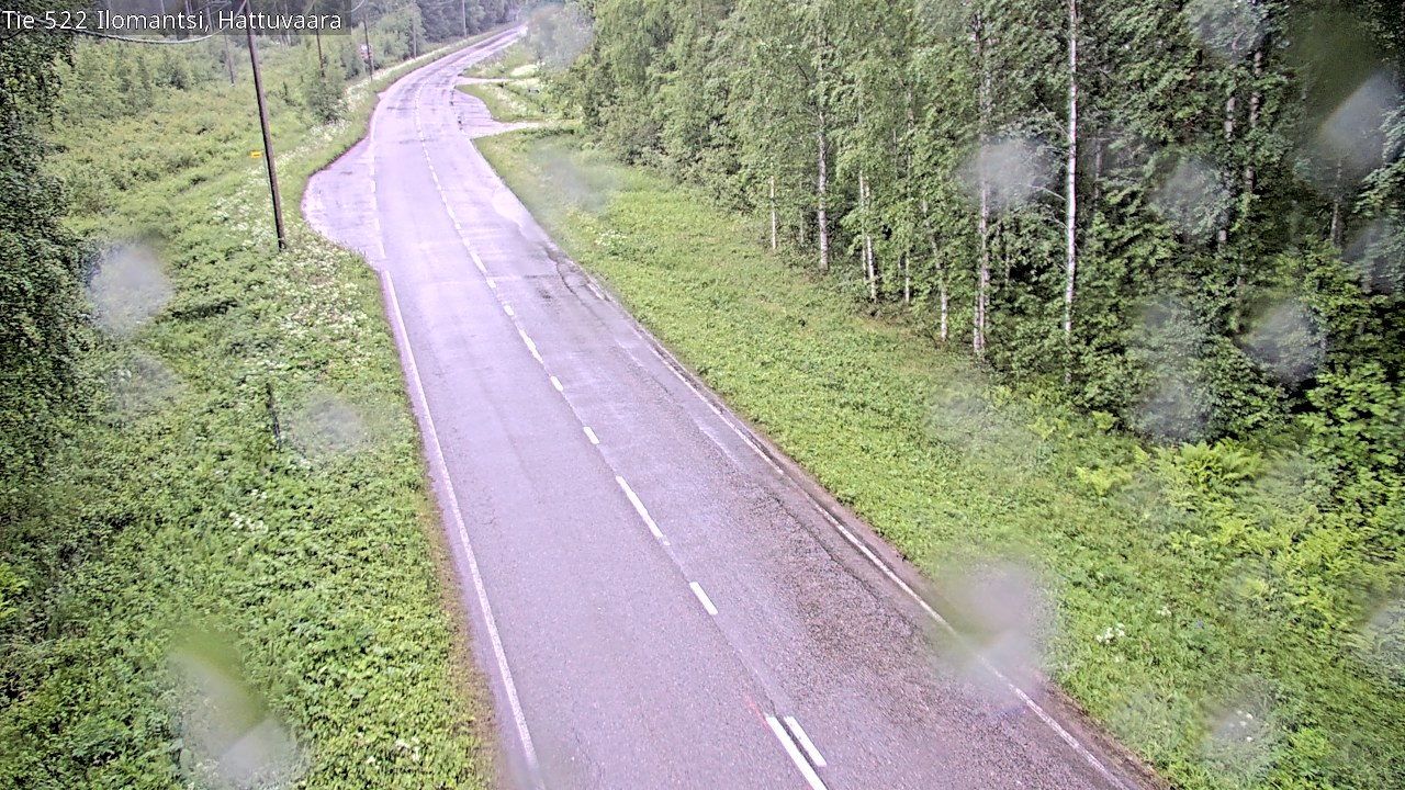 Kelikamerat Kuva Tie 522 Ilomantsi, Hattuvaara, Ilomantsi, Pohjois-Karjala