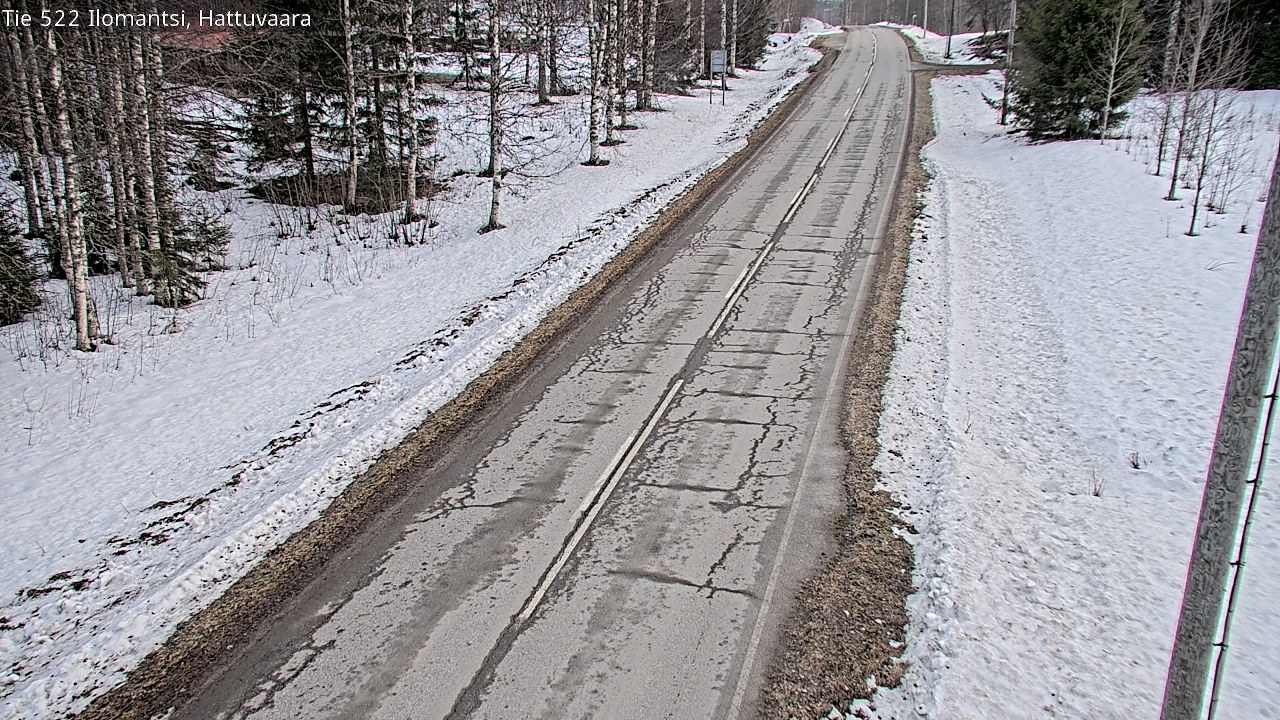 Weather Camera Image Vag 522 Ilomants, Hattuvaara, Ilomantsi, Pohjois-Karjala