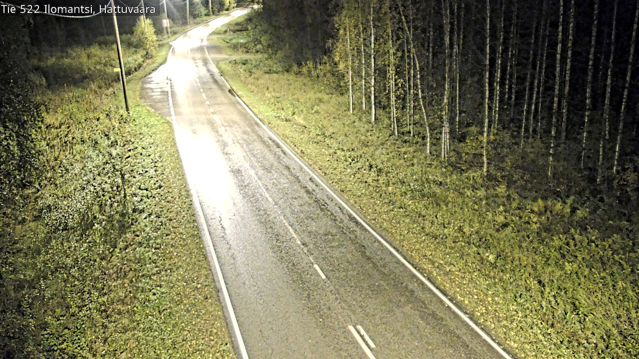 Weather Camera Image Road 522 Ilomantsi, Hattuvaara, Ilomantsi, Pohjois-Karjala