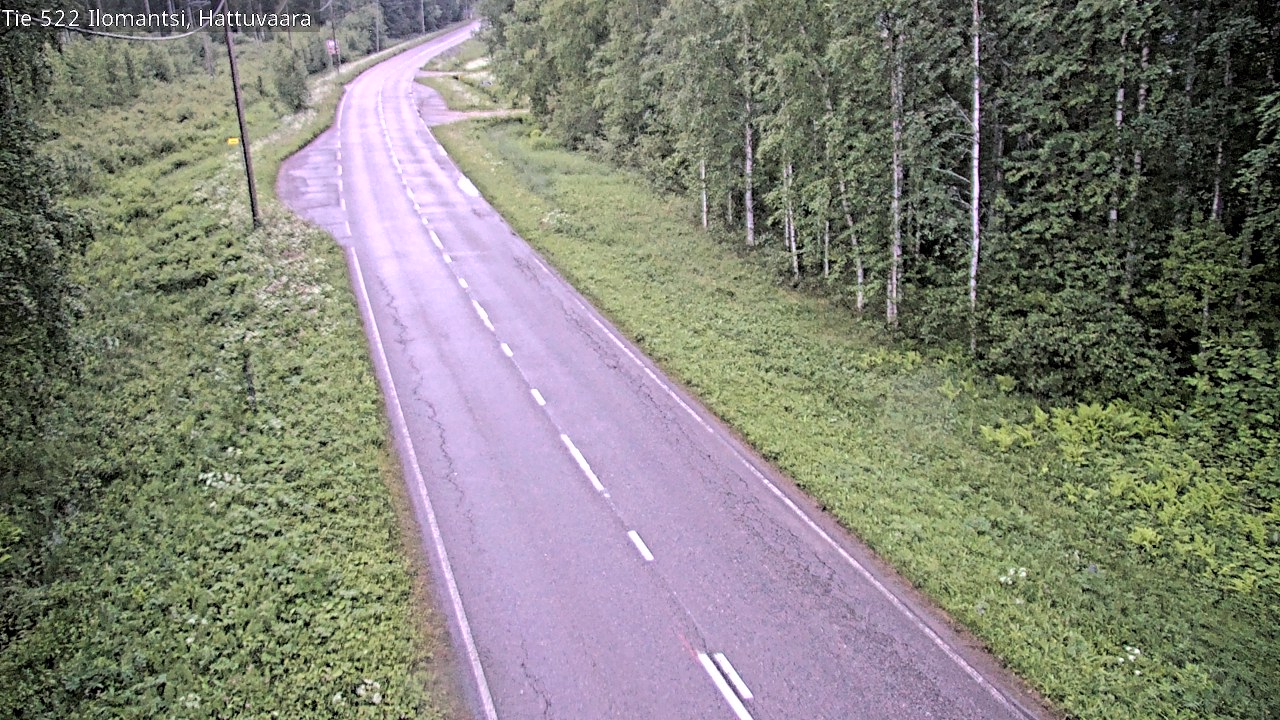 Kelikamerat Kuva Tie 522 Ilomantsi, Hattuvaara, Ilomantsi, Pohjois-Karjala