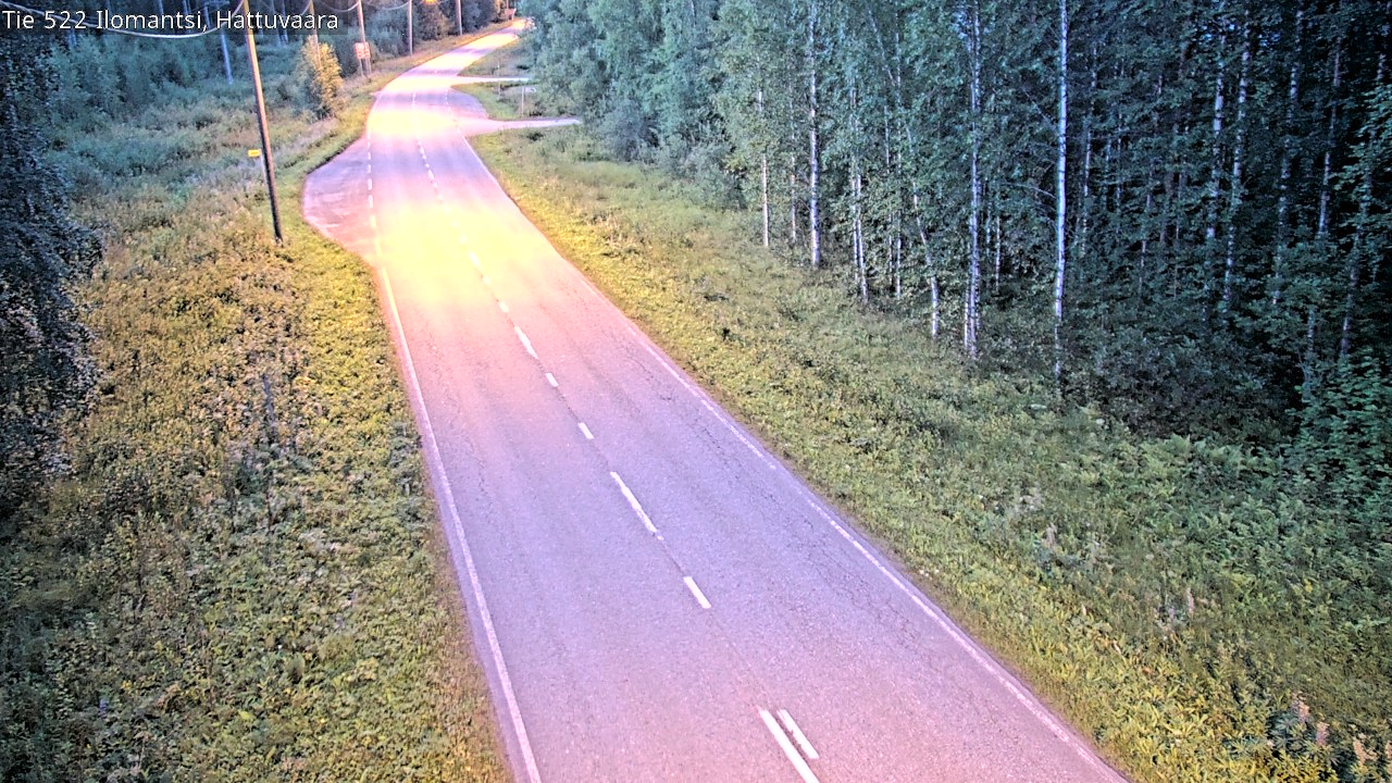 Weather Camera Image Vag 522 Ilomants, Hattuvaara, Ilomantsi, Pohjois-Karjala