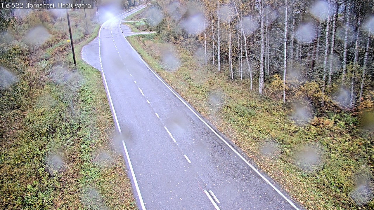 Weather Camera Image Road 522 Ilomantsi, Hattuvaara, Ilomantsi, Pohjois-Karjala