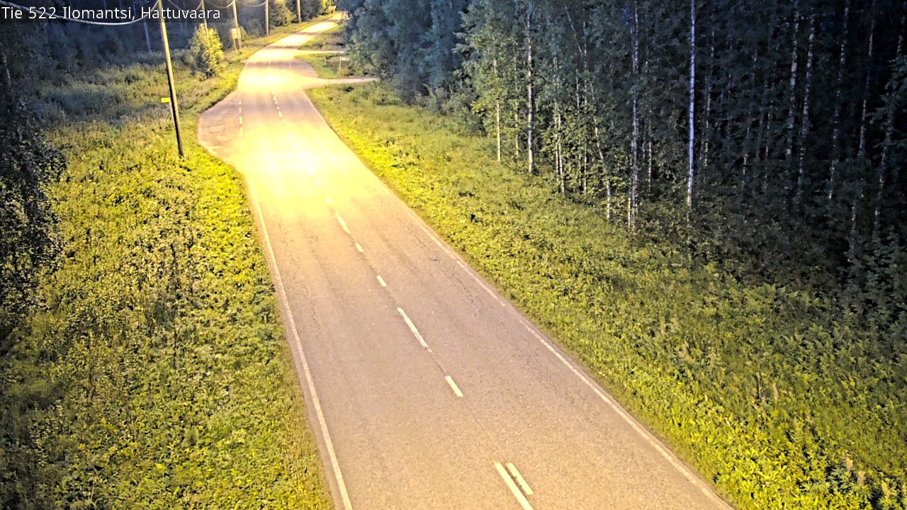 Weather Camera Image Vag 522 Ilomants, Hattuvaara, Ilomantsi, Pohjois-Karjala