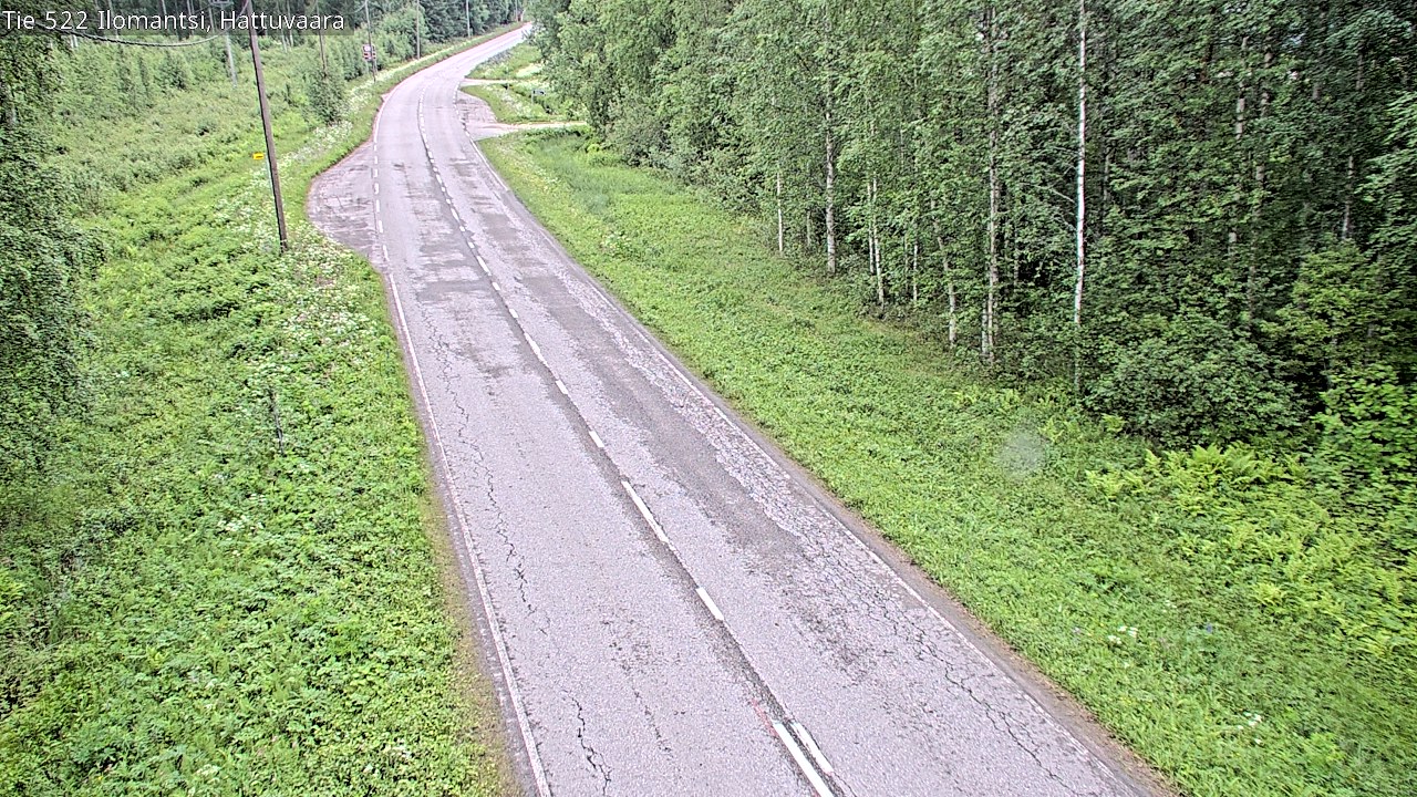 Weather Camera Image Vag 522 Ilomants, Hattuvaara, Ilomantsi, Pohjois-Karjala