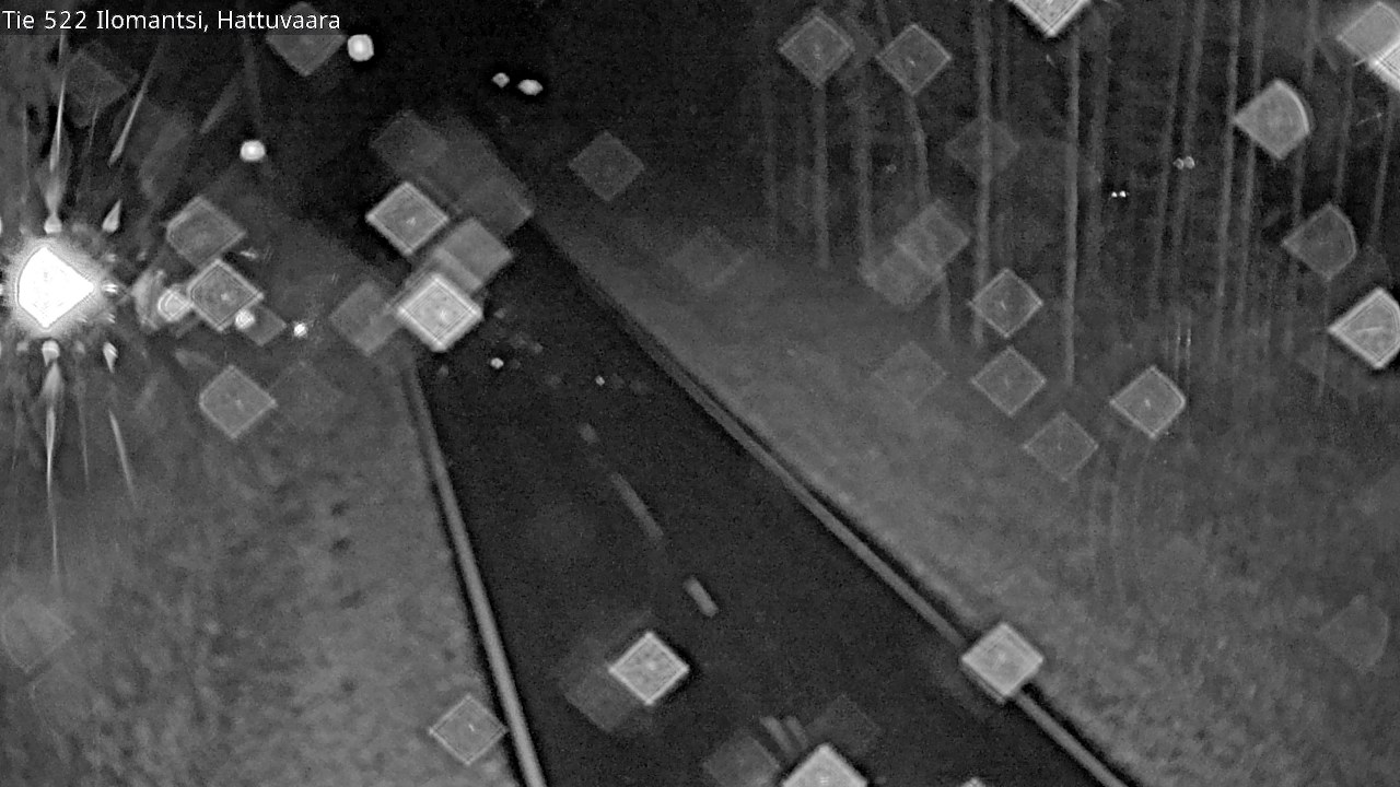 Weather Camera Image Road 522 Ilomantsi, Hattuvaara, Ilomantsi, Pohjois-Karjala