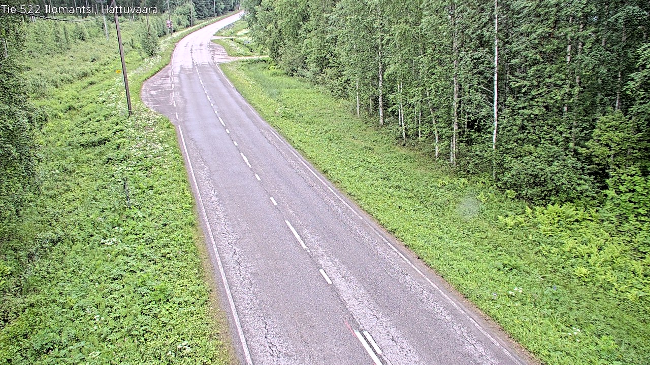 Weather Camera Image Vag 522 Ilomants, Hattuvaara, Ilomantsi, Pohjois-Karjala