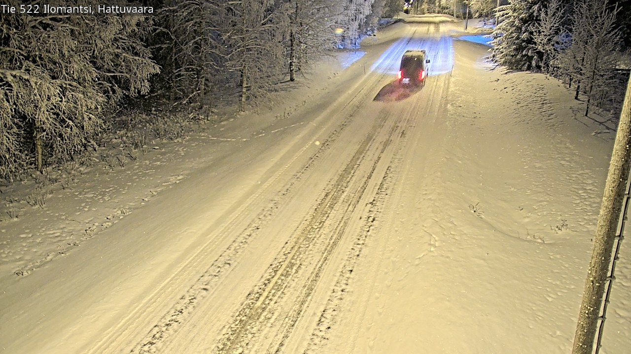Kelikamerat Kuva Tie 522 Ilomantsi, Hattuvaara, Ilomantsi, Pohjois-Karjala