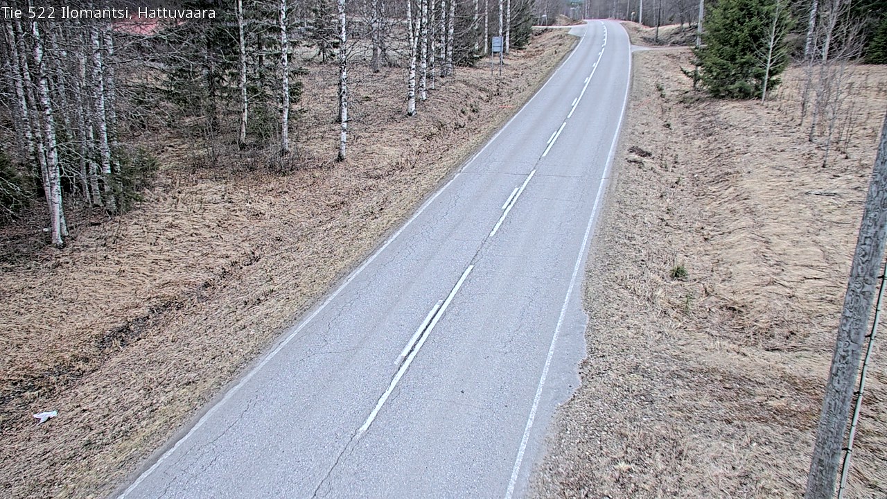Weather Camera Image Vag 522 Ilomants, Hattuvaara, Ilomantsi, Pohjois-Karjala