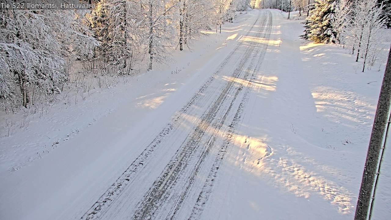 Weather Camera Image Road 522 Ilomantsi, Hattuvaara, Ilomantsi, Pohjois-Karjala
