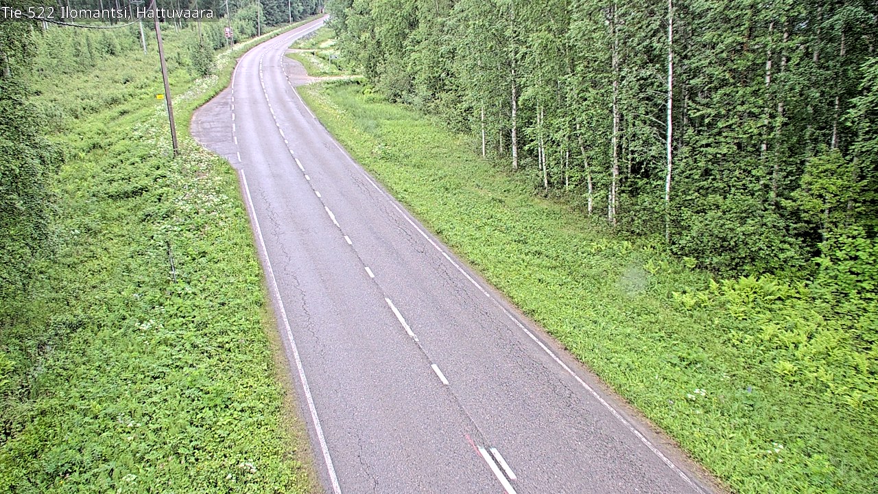 Weather Camera Image Vag 522 Ilomants, Hattuvaara, Ilomantsi, Pohjois-Karjala