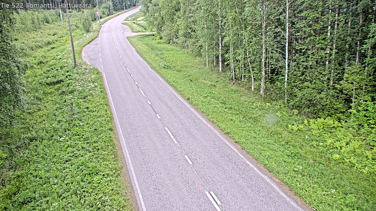 Kelikamerat Kuva Tie 522 Ilomantsi, Hattuvaara, Ilomantsi, Pohjois-Karjala