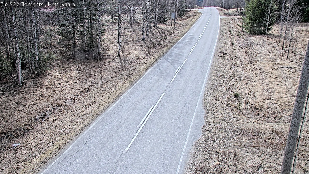 Weather Camera Image Vag 522 Ilomants, Hattuvaara, Ilomantsi, Pohjois-Karjala