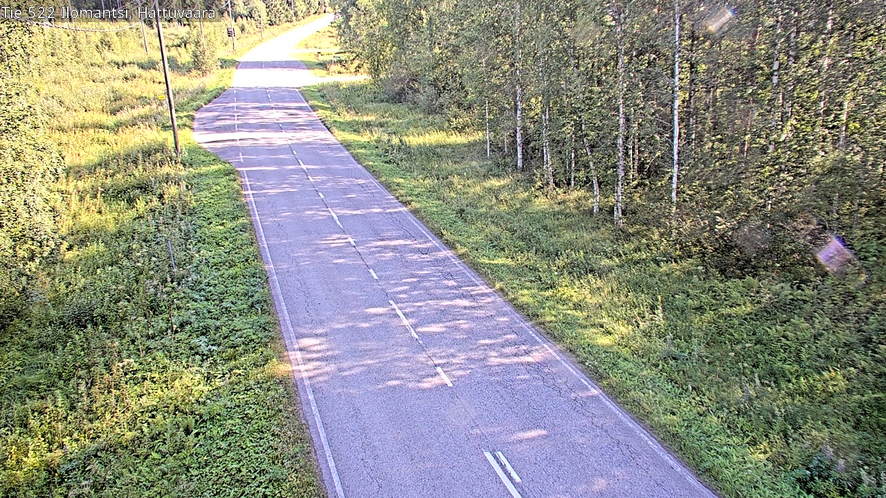 Weather Camera Image Vag 522 Ilomants, Hattuvaara, Ilomantsi, Pohjois-Karjala