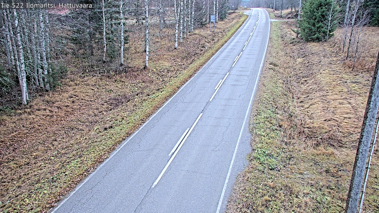 Kelikamerat Kuva Tie 522 Ilomantsi, Hattuvaara, Ilomantsi, Pohjois-Karjala