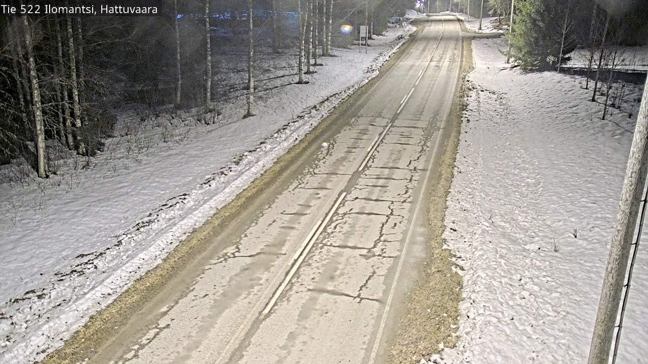 Weather Camera Image Road 522 Ilomantsi, Hattuvaara, Ilomantsi, Pohjois-Karjala