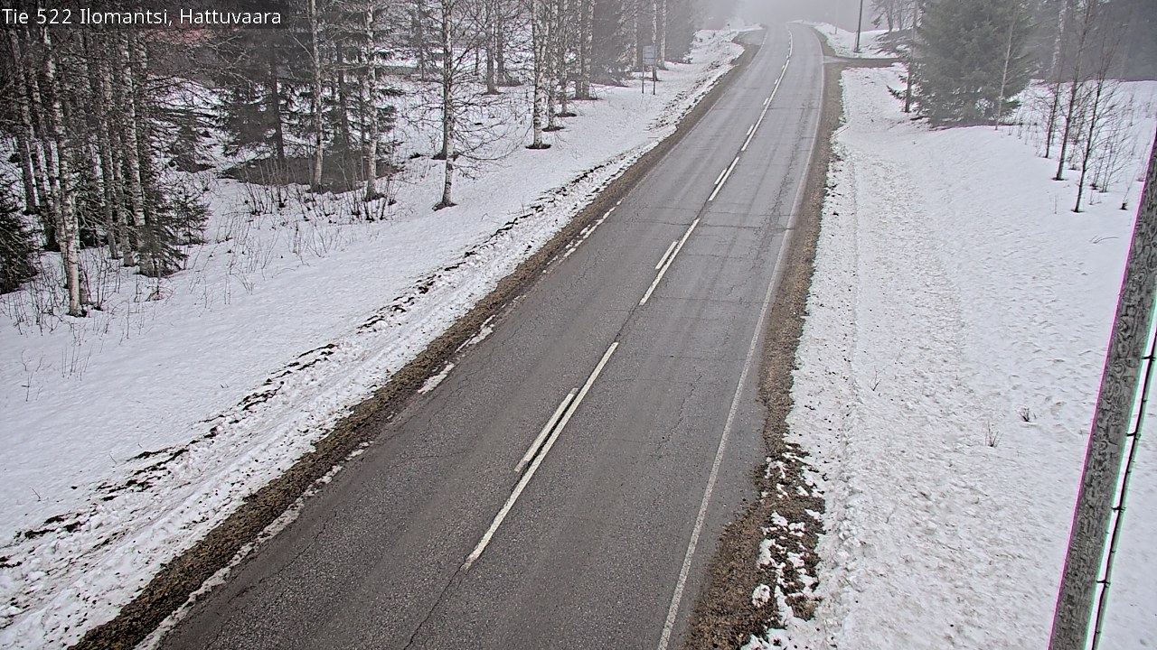 Kelikamerat Kuva Tie 522 Ilomantsi, Hattuvaara, Ilomantsi, Pohjois-Karjala