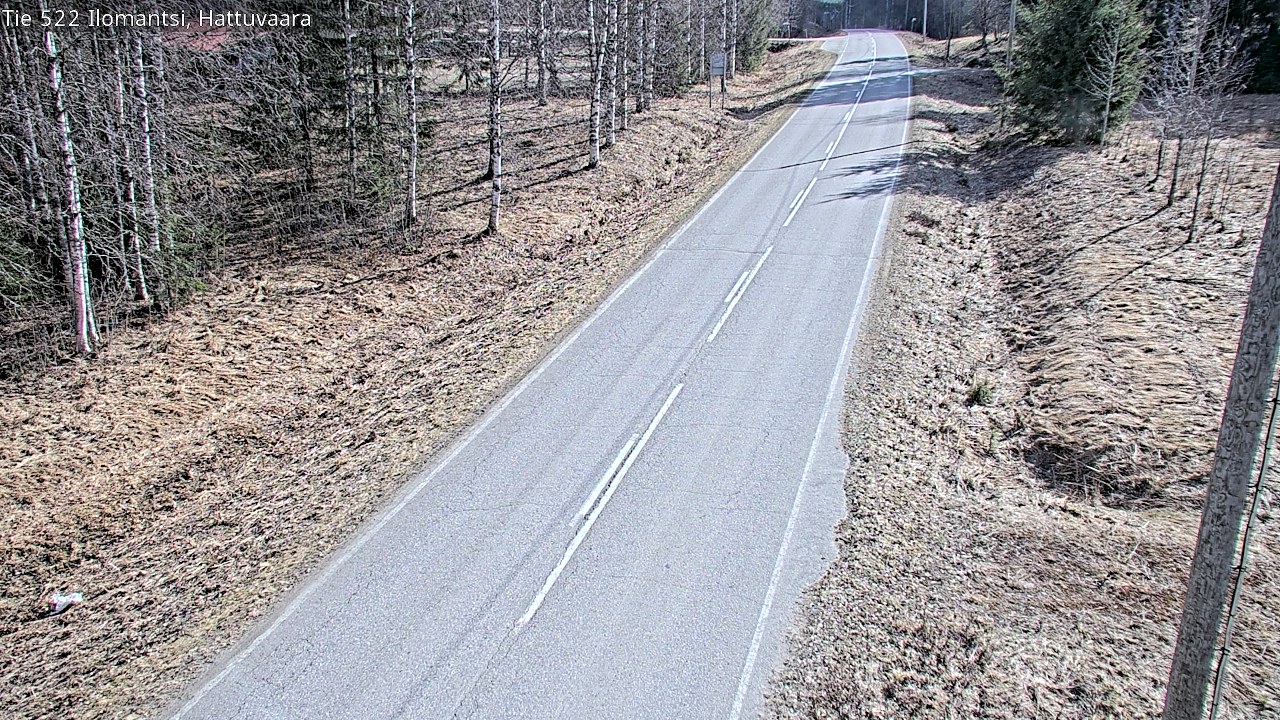 Weather Camera Image Vag 522 Ilomants, Hattuvaara, Ilomantsi, Pohjois-Karjala