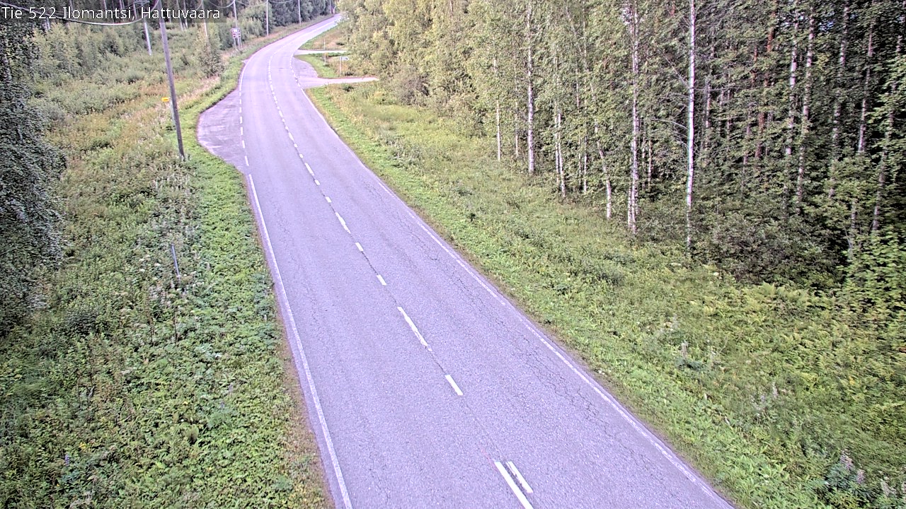 Weather Camera Image Vag 522 Ilomants, Hattuvaara, Ilomantsi, Pohjois-Karjala