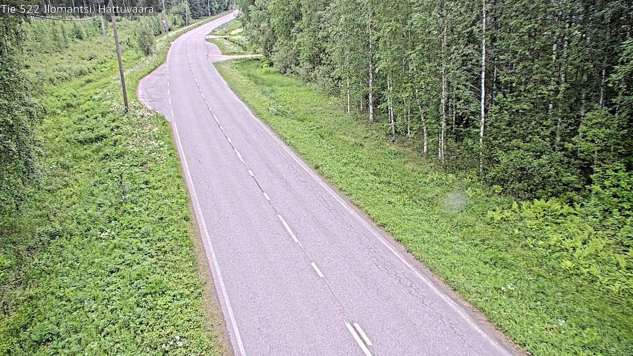 Kelikamerat Kuva Tie 522 Ilomantsi, Hattuvaara, Ilomantsi, Pohjois-Karjala