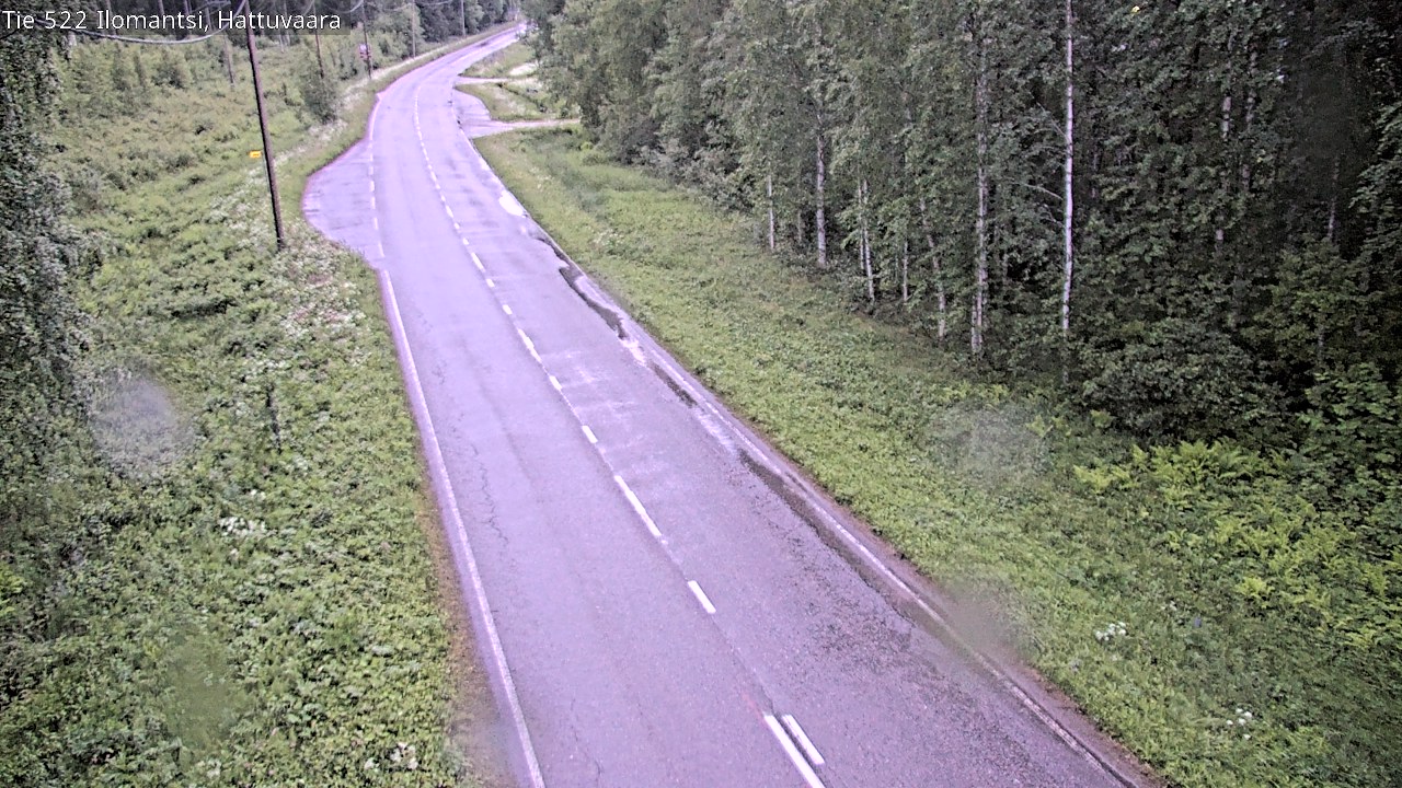 Kelikamerat Kuva Tie 522 Ilomantsi, Hattuvaara, Ilomantsi, Pohjois-Karjala