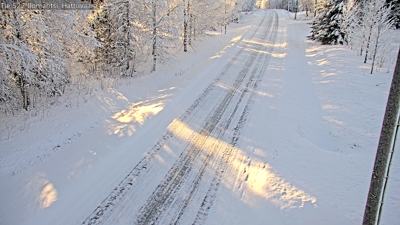 Weather Camera Image Road 522 Ilomantsi, Hattuvaara, Ilomantsi, Pohjois-Karjala