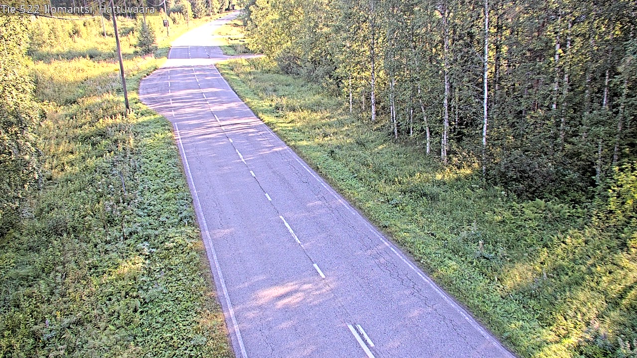 Weather Camera Image Vag 522 Ilomants, Hattuvaara, Ilomantsi, Pohjois-Karjala