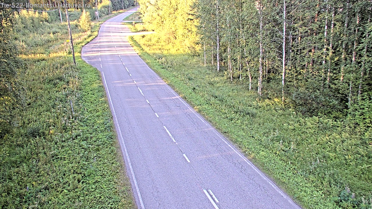 Weather Camera Image Vag 522 Ilomants, Hattuvaara, Ilomantsi, Pohjois-Karjala