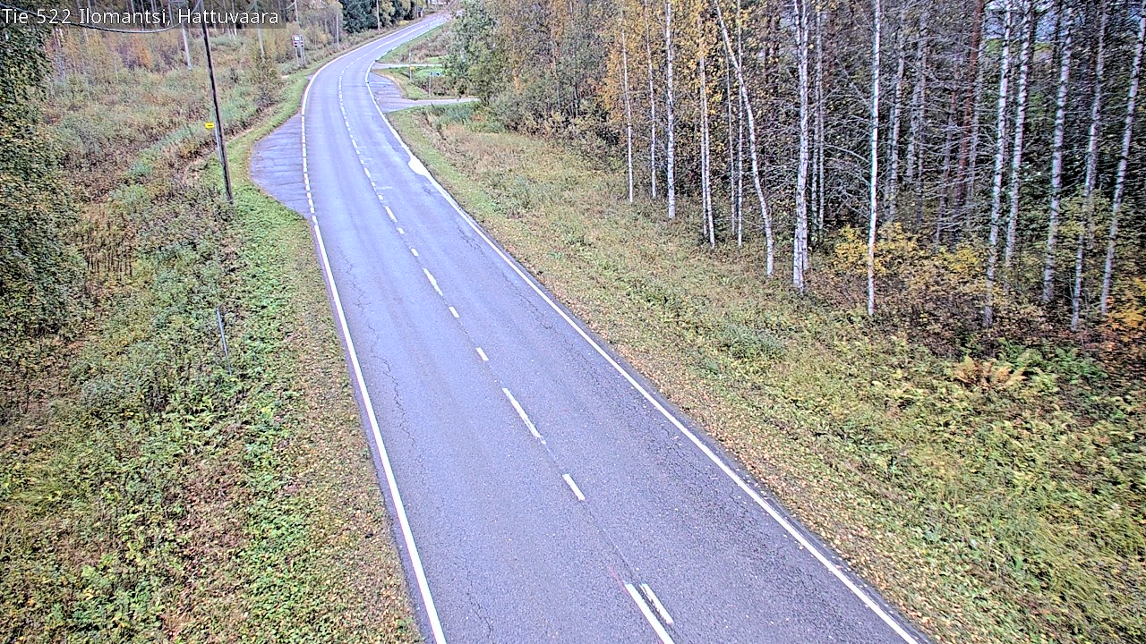 Weather Camera Image Road 522 Ilomantsi, Hattuvaara, Ilomantsi, Pohjois-Karjala