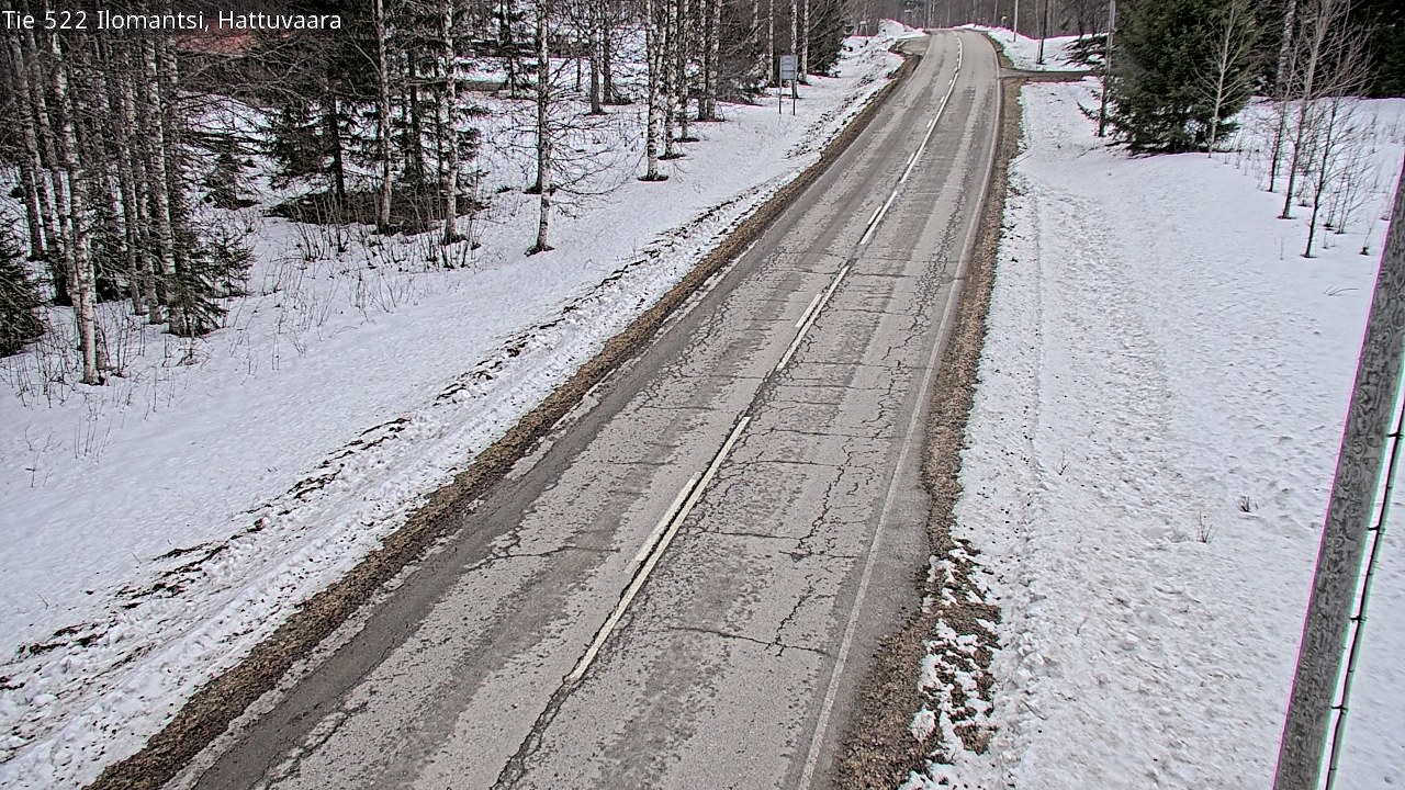 Kelikamerat Kuva Tie 522 Ilomantsi, Hattuvaara, Ilomantsi, Pohjois-Karjala
