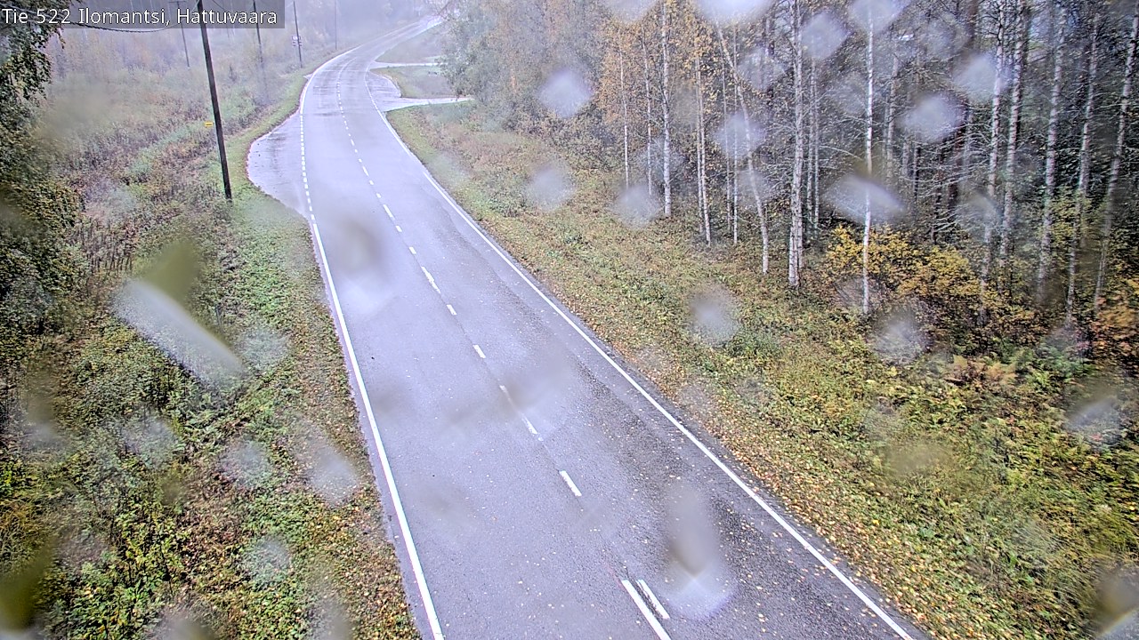 Weather Camera Image Road 522 Ilomantsi, Hattuvaara, Ilomantsi, Pohjois-Karjala