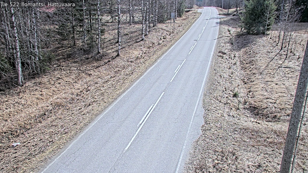 Weather Camera Image Vag 522 Ilomants, Hattuvaara, Ilomantsi, Pohjois-Karjala