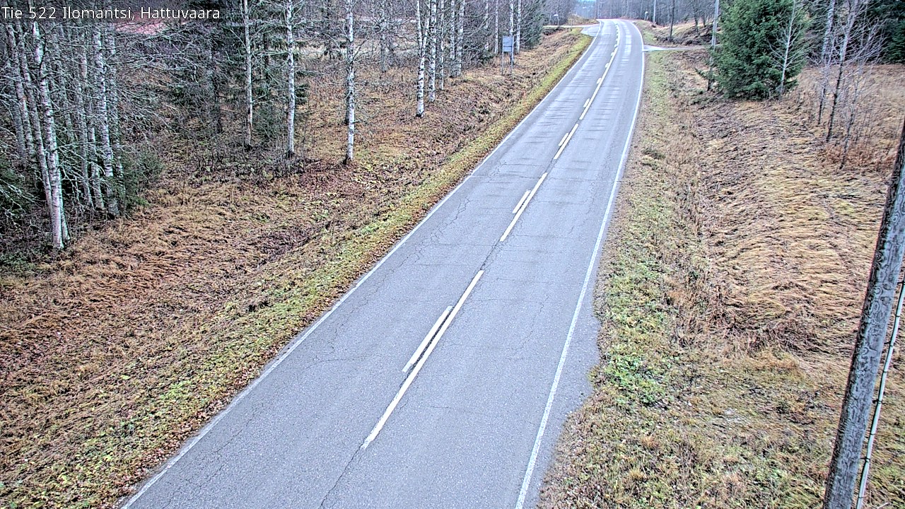 Kelikamerat Kuva Tie 522 Ilomantsi, Hattuvaara, Ilomantsi, Pohjois-Karjala