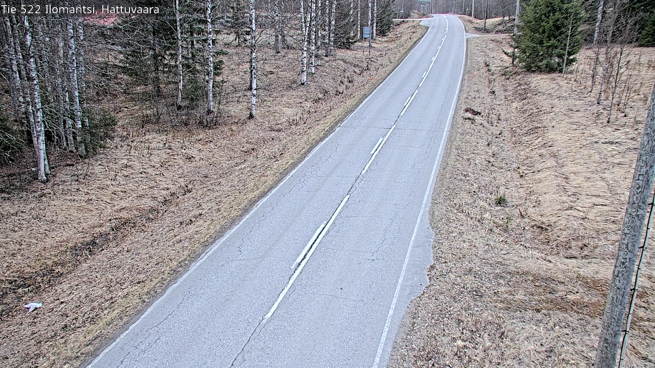 Weather Camera Image Vag 522 Ilomants, Hattuvaara, Ilomantsi, Pohjois-Karjala