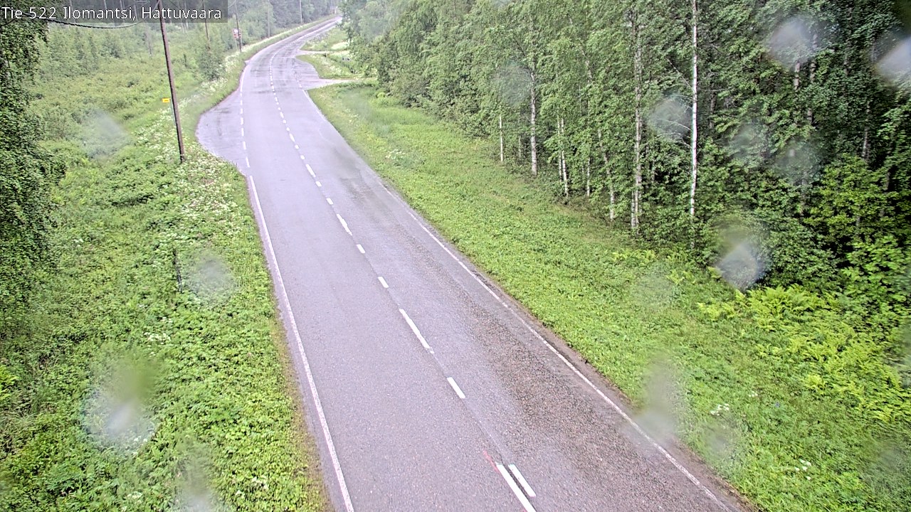 Kelikamerat Kuva Tie 522 Ilomantsi, Hattuvaara, Ilomantsi, Pohjois-Karjala