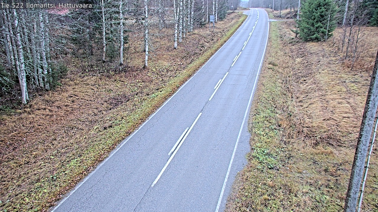 Kelikamerat Kuva Tie 522 Ilomantsi, Hattuvaara, Ilomantsi, Pohjois-Karjala